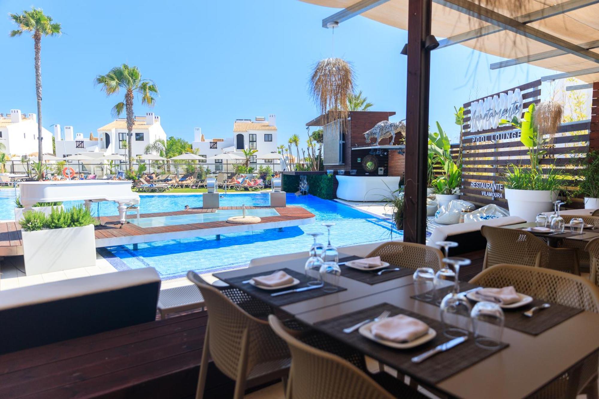 Apartamentos Honorio - Pool And Garden Vilamoura Kültér fotó